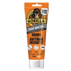 GORILLA GRAB ADHESIVE WHITE 200MLS